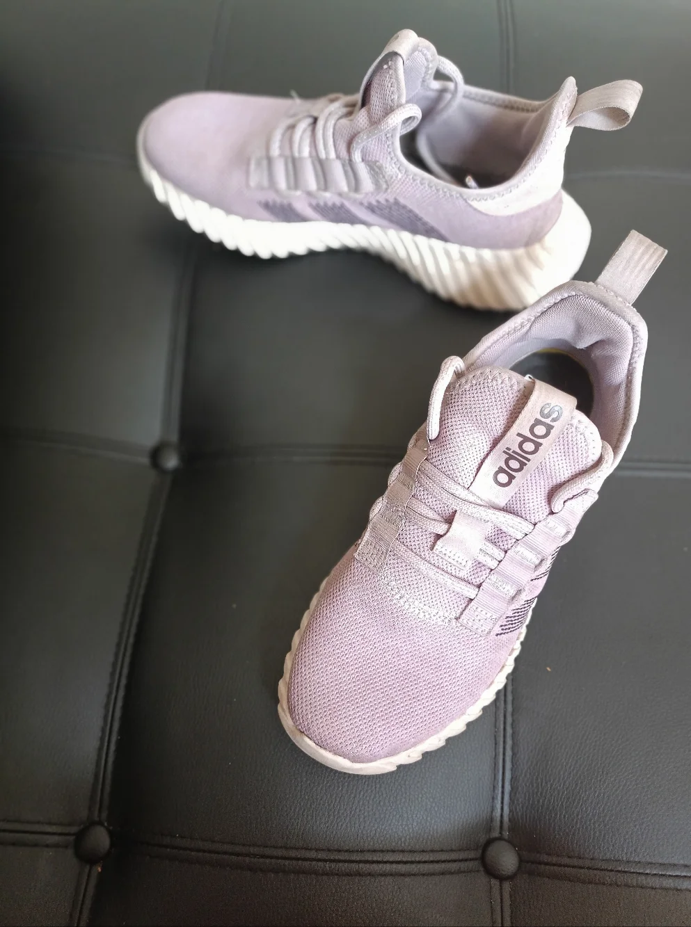 Adidas Kaptir Flow Sneakers Athletic Shoes Size 9 Lavender